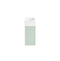Swiss Madison Colmer 18" Wall-Mounted Bathroom Vanity in Mint
