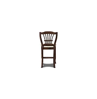 New Classic Furniture Bixby Wood Counter Chair with Fabric Seat