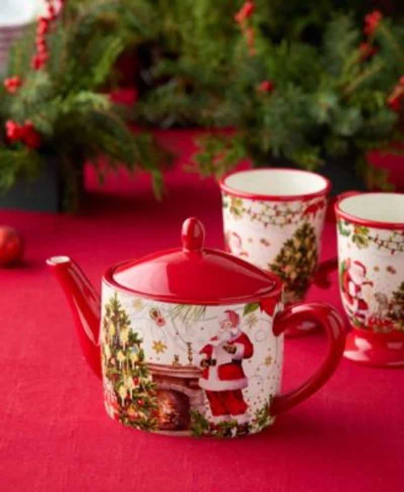 Certified International Santas Delivery Melamine Dinnerware Collection