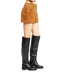 Central Park West Women's Odessa Genuine Suede Short
