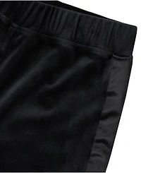 Lands' End Girls Velour Sparkle Jogger Sweatpants