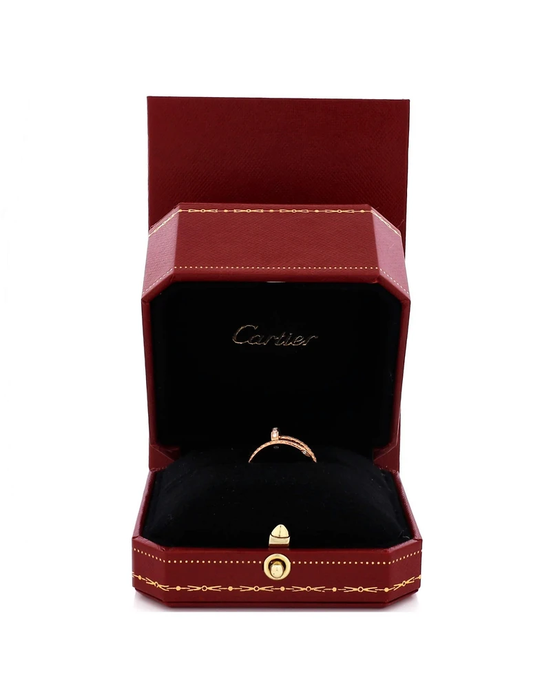 Pre-Owned Cartier Juste un Clou Paved Ring