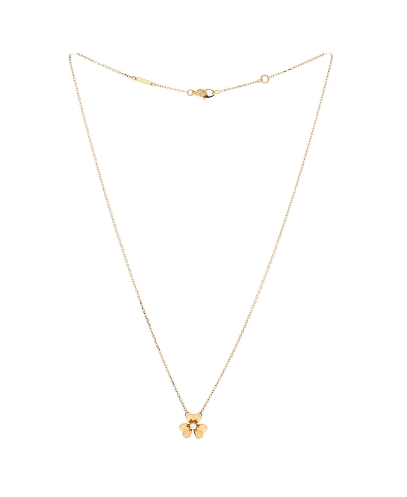 Pre-Owned Van Cleef and Arpels Frivole Pendant Necklace