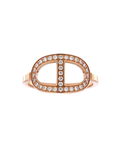 Pre-Owned Hermes Chaine d'Ancre Contour Ring