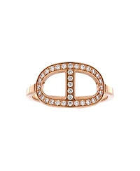 Pre-Owned Hermes Chaine d'Ancre Contour Ring