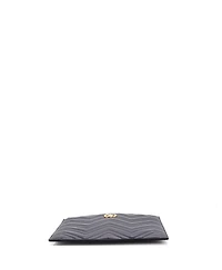 Pre-Owned Gucci Gg Marmont Pouch Matelasse Leather