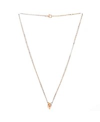 Pre-Owned Cartier Love 3 Ring Pendant Necklace