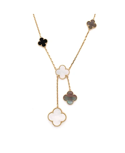 Pre-Owned Van Cleef and Arpels Magic Alhambra 6 Motifs Necklace