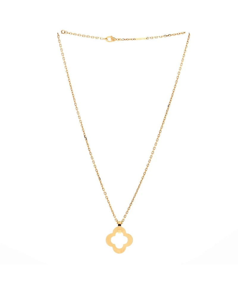 Pre-Owned Van Cleef and Arpels Byzantine Alhambra Pendant Necklace