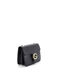 Pre-Owned Gucci Small Interlocking Shoulder Bag Leather