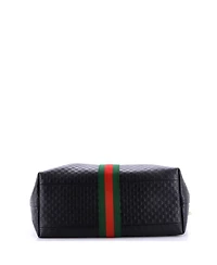 Pre-Owned Gucci Large Giglio Convertible Shopper Tote Guccissima Leather