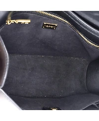 Pre-Owned Dolce and Gabbana Small Dg Logo Flap Shoulder Bag Leather