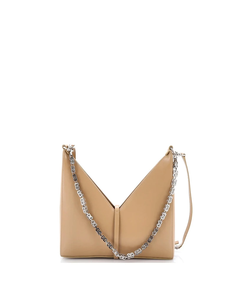 Pre-Owned Givenchy Small Cut Out Shoulder Bag Leather