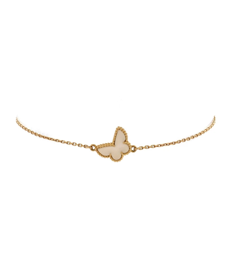 Pre-Owned Van Cleef and Arpels Sweet Alhambra Butterfly Bracelet