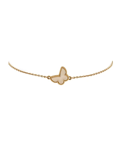 Pre-Owned Van Cleef and Arpels Sweet Alhambra Butterfly Bracelet