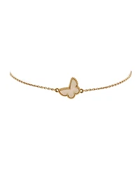 Pre-Owned Van Cleef and Arpels Sweet Alhambra Butterfly Bracelet