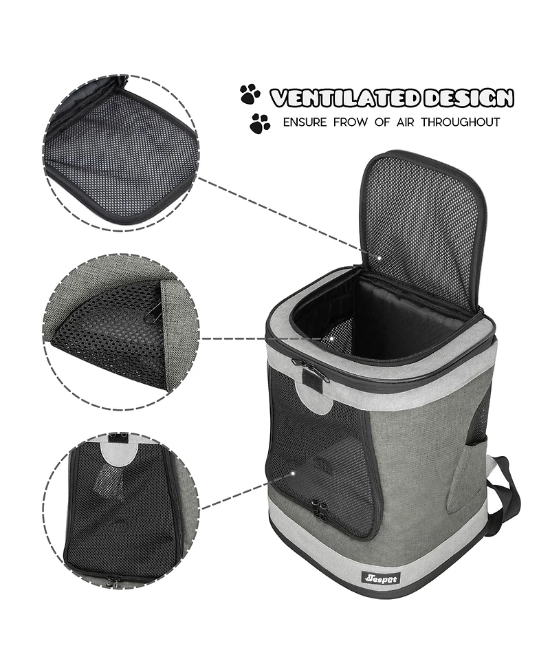 Jespet Pet Soft Backpack Carrier: 13