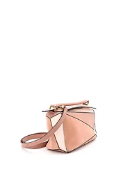 Pre-Owned Loewe Small Puzzle Bag Leather and Suede