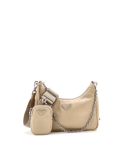 Pre-Owned Prada Small Re-Edition 2005 Shoulder Bag Tessuto