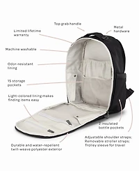 JuJuBe Boys' and Girls' Classic Diaper Backpack