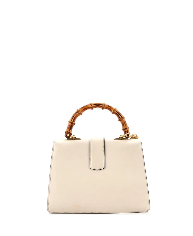 Pre-Owned Gucci Medium Dionysus Bamboo Top Handle Bag Colorblock Leather