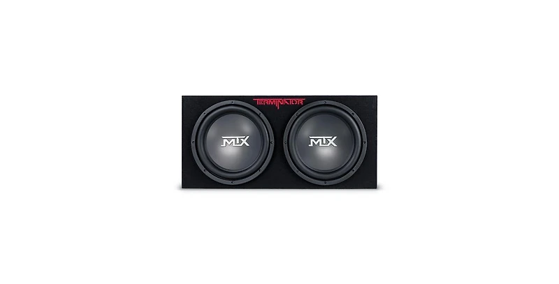 Mtx TNE212DV Terminator Dual 12-Inch 2000W Max Vented Subwoofer Enclosure