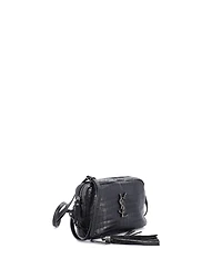 Pre-Owned Saint Laurent Small Lou Camera Bag Embossed Leather