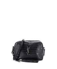 Pre-Owned Saint Laurent Small Lou Camera Bag Embossed Leather