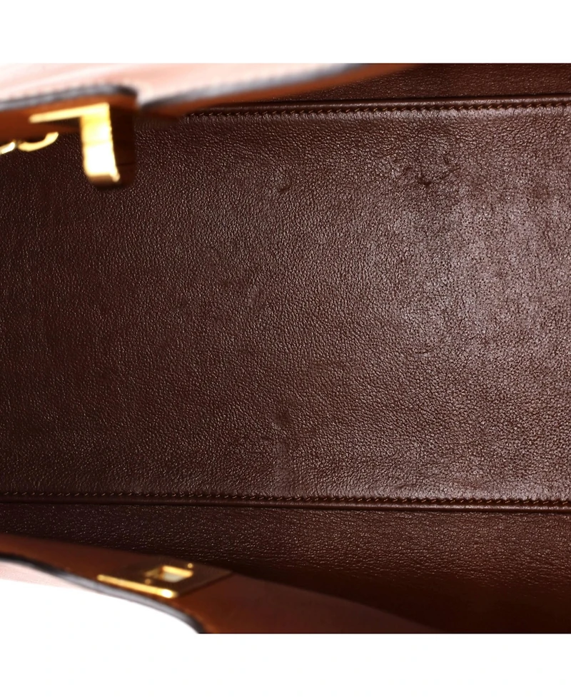 Pre-Owned Celine Cabas 16 Bag Smooth Calfskin