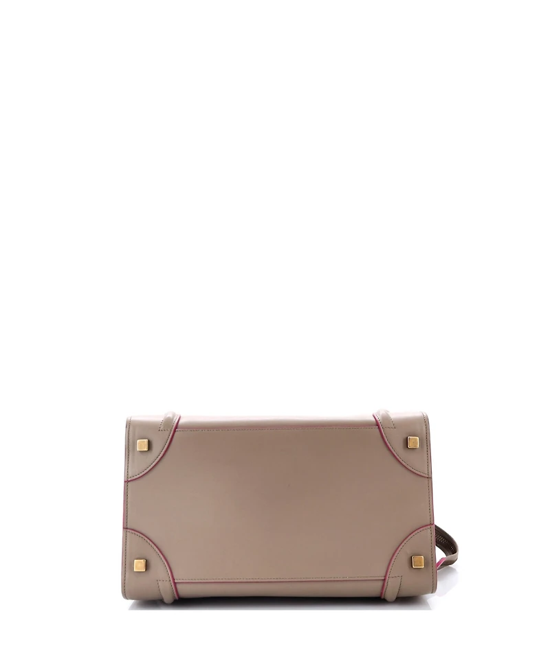 Pre-Owned Celine Mini Luggage Bag Smooth Leather