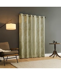Sun Zero Sonora Snakeskin Trellis Blackout Grommet Curtain Panel Pair