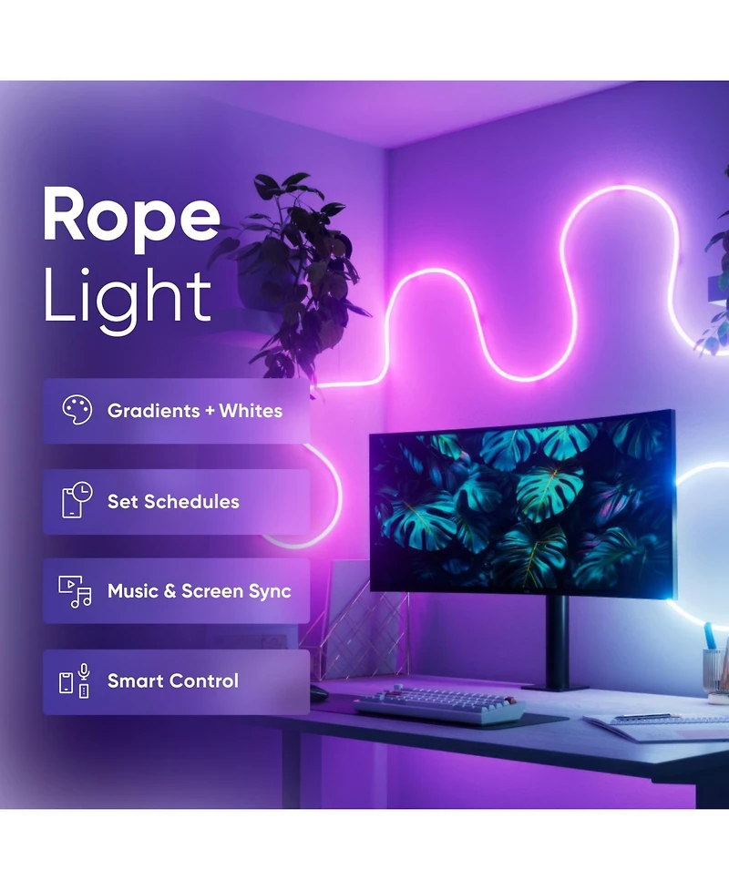 Nanoleaf Matter Smart Multicolor Rope Light (5m)