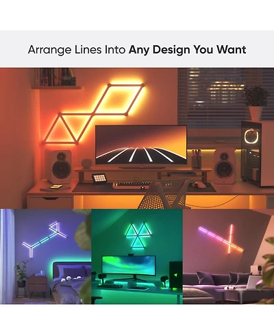 Nanoleaf Lines 60 Degrees Smarter Kit (9 Lines)