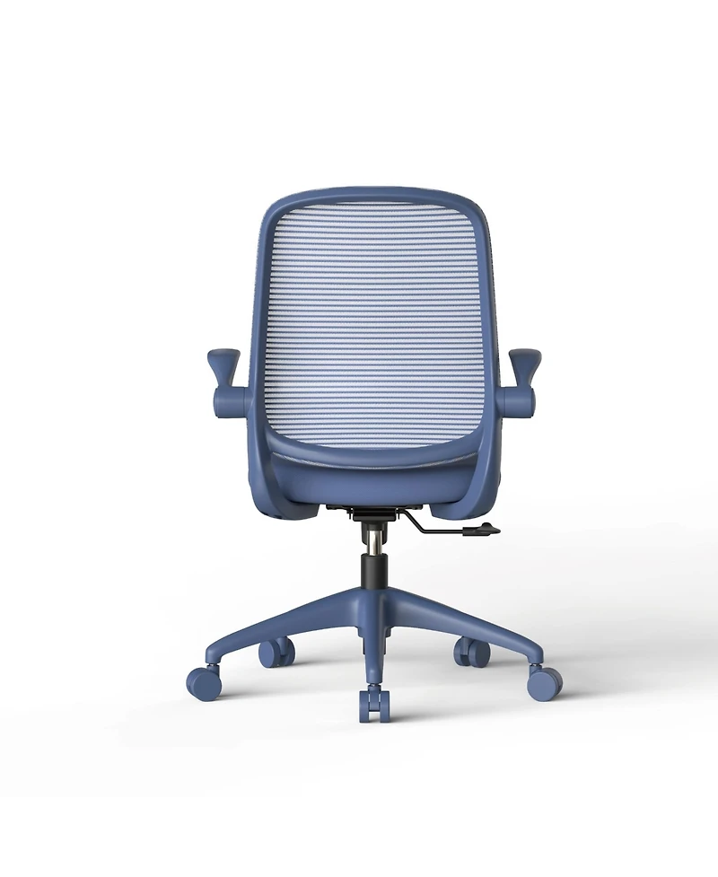 Boyel Living Mid-Back Ergonomic Mesh Office Chair with Flip-Up Armrests