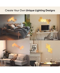 Nanoleaf Elements Smarter Kit Birchwood Hexagons