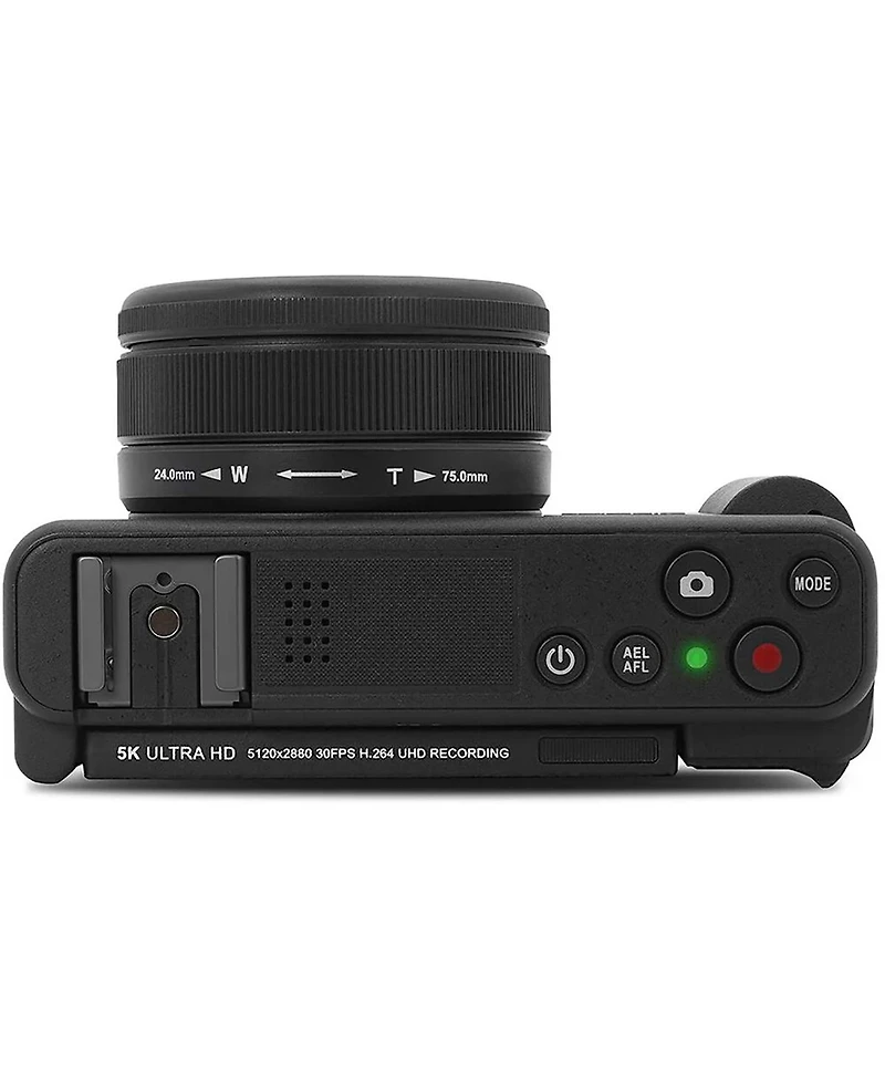 Minolta MNZ3X 72MP 5K Ultra Hd 24-75mm Optical Zoom Digital Camera