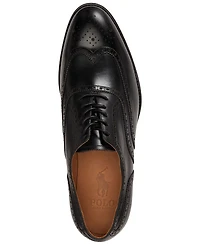 Polo Ralph Lauren Men's Leather Owen Wingtip Round-Toe Shoes