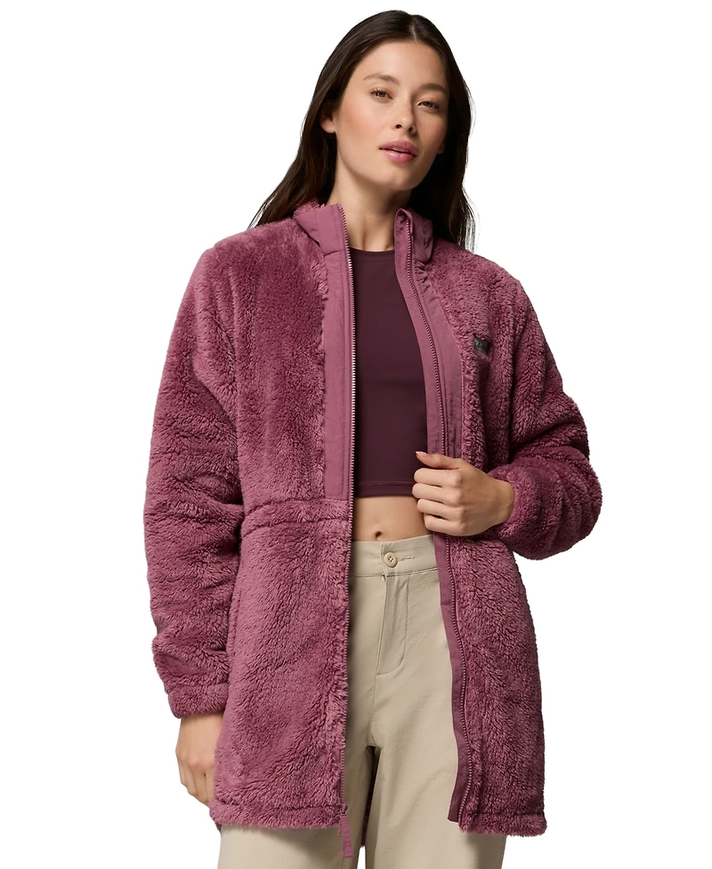 Columbia Women's Boundless Discovery High-Pile Fleece 2-Way Zipper Jacket