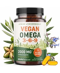 Mav Nutrition Omega 3,6,9 Softgels, 60 Count