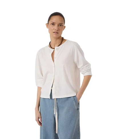 Hush Women's Mikaela Long-Sleeve Crew Neck Cardigan