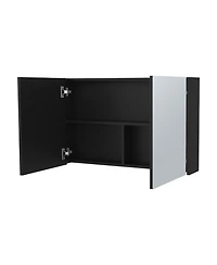 Fm Furniture McNary medicine cabinet with included mirrors and 2 doors