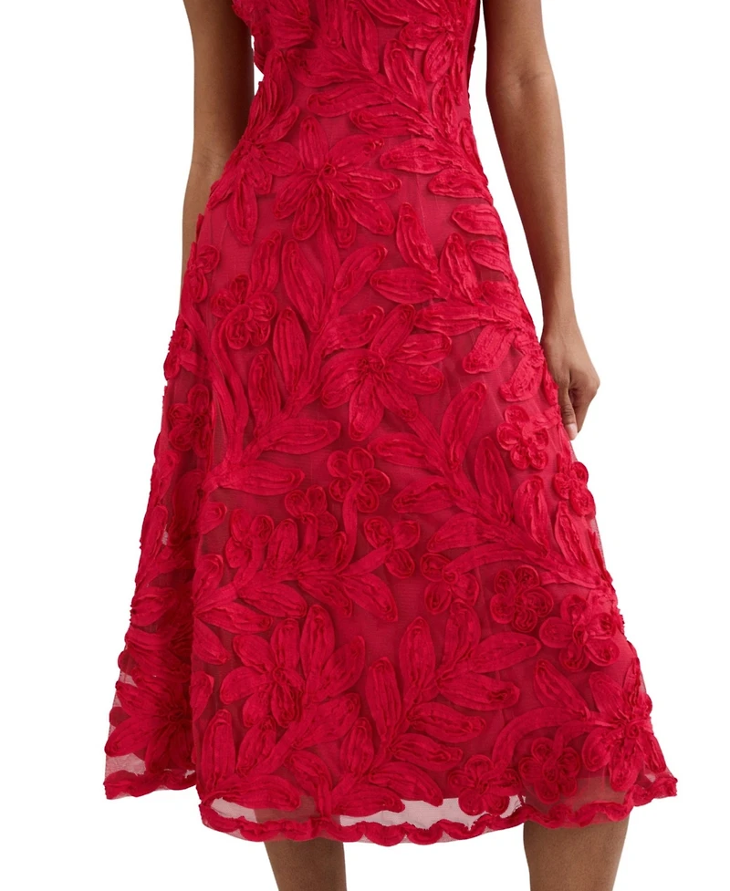 Phase Eight Women's Paloma Floral Embroidered Fit & Flare Dress