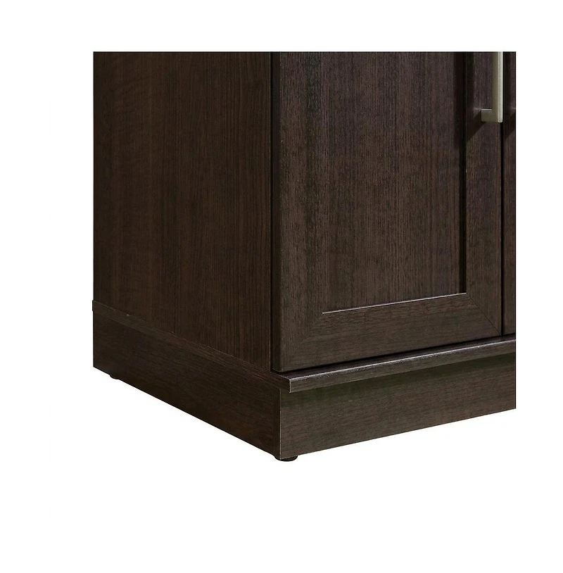 Bison Office Storage Cabinet in Dakota Oak Finish for versatile home organization