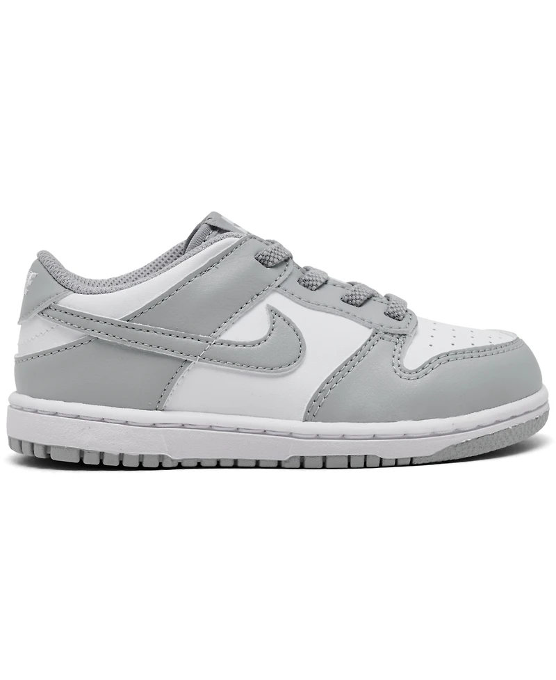 Nike Toddler Kids' Dunk Low Elastic Lace Lifestyle Sneakers from Finish Line