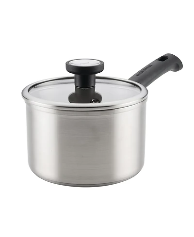 Farberware Stainless Steel 2-Quart Saucepan with Lid