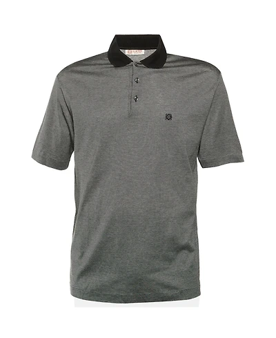 Pre-Owned Loewe Women's Vintage Striped Cotton Polo Shirt