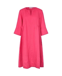 Masai Copenhagen Women's MaNasya V-Neck Linen Midi Dress