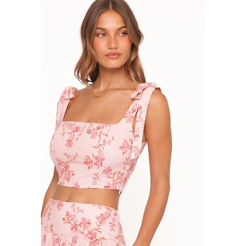Petal and Pup Women's Tyler Tie Shoulder Top