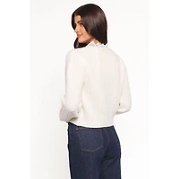 Petal and Pup Women's Silvie Lace Front-Tie Cardigan