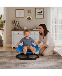 homfan Sensory Swivel Chair, Non-Slip Spinning Seat for Autism, Adhd, Sensory Needs, Boosts Balance and Coordination